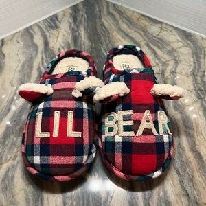 Lil Bear dearfoam winter slippers